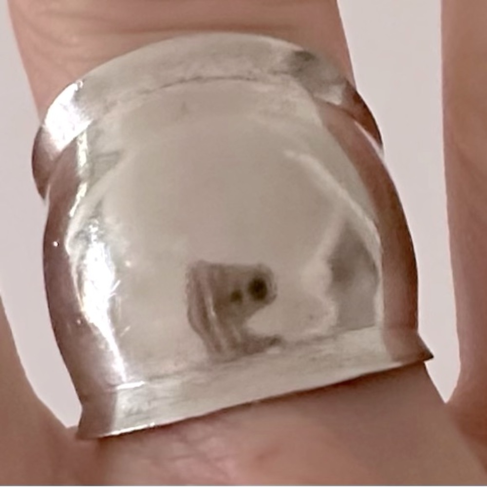 Sterling silver cigar band
